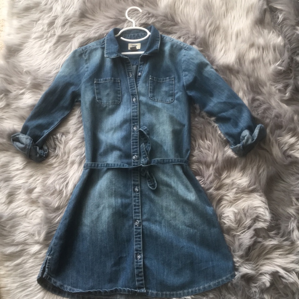 Denim dress